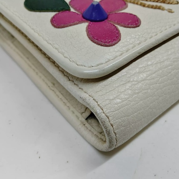 Gorgeous Authentic Dolce & Gabbana Shoulder bag/wallet White Leather - Picture 5 of 12